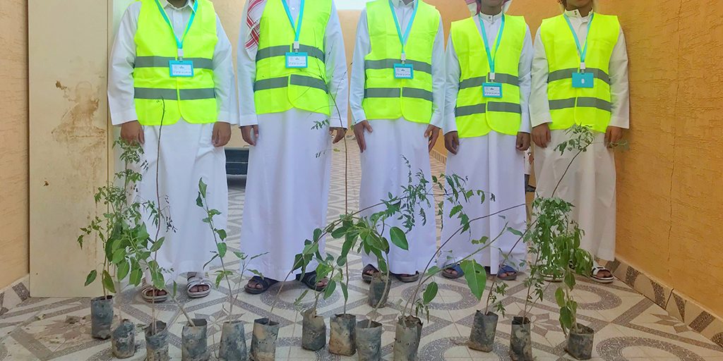 فريق الهدار التطوعي_مبادرة فلنغرسها_1